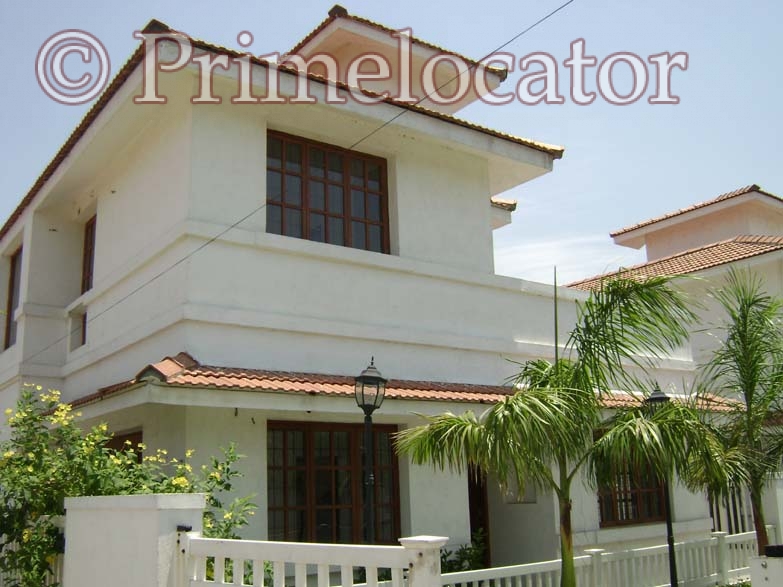 Row house in a gated community with a Swimming pool, Tennis Court